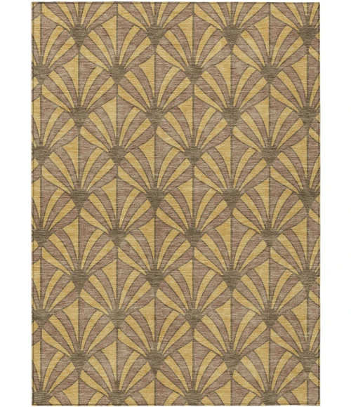 Addison Rugs Chantille Gold ACN2426 5ft. x 7ft.6in. Rect. Rug