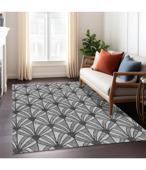 Addison Rugs Chantille Gray ACN2426 5ft. x 7ft.6in. Rect. Rug