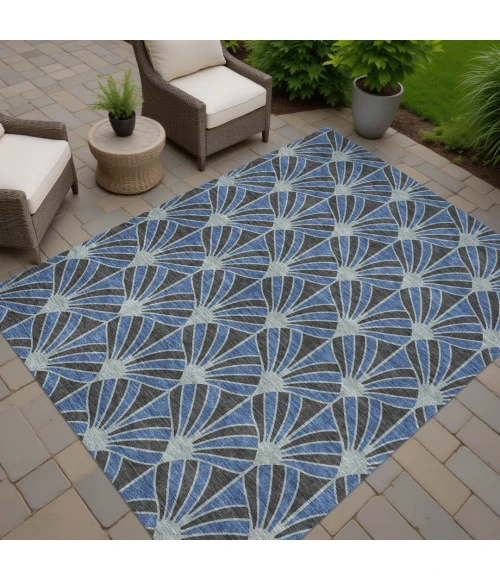 Addison Rugs Chantille Blue ACN2426 5ft. x 7ft.6in. Rect. Rug