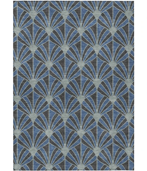 Addison Rugs Chantille Blue ACN2426 5ft. x 7ft.6in. Rect. Rug