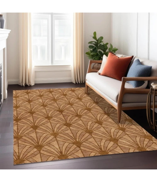 Addison Rugs Chantille Orange ACN2426 5ft. x 7ft.6in. Rect. Rug