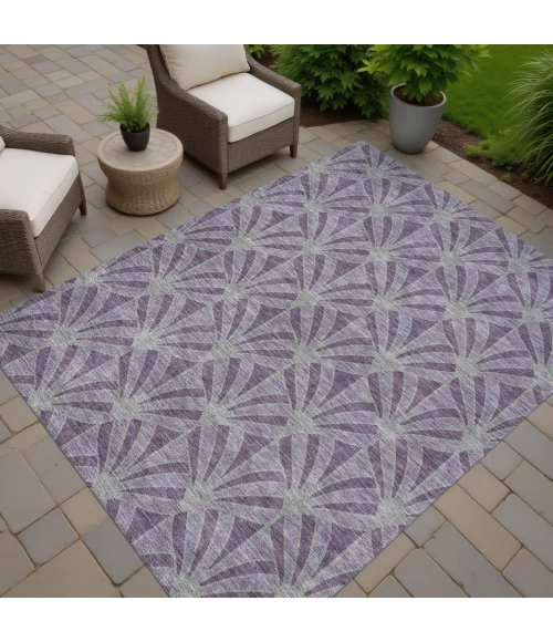 Addison Rugs Chantille Purple ACN2426 5ft. x 7ft.6in. Rect. Rug