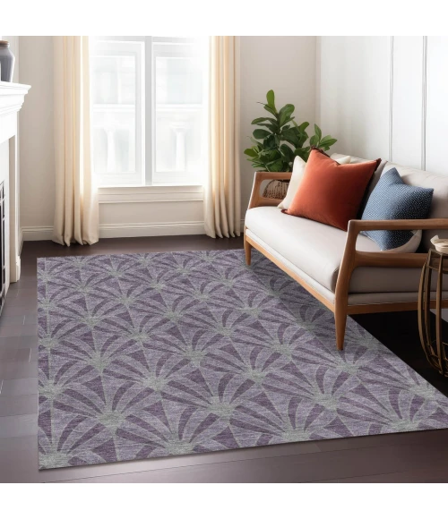Addison Rugs Chantille Purple ACN2426 5ft. x 7ft.6in. Rect. Rug