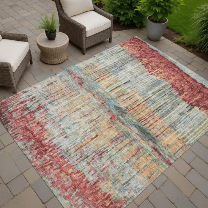 Addison Rugs Chantille Orange ACN2428 5ft. x 7ft.6in. Rect. Rug