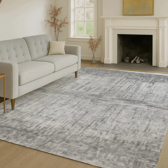Addison Rugs Chantille Gray ACN2428 5ft. x 7ft.6in. Rect. Rug