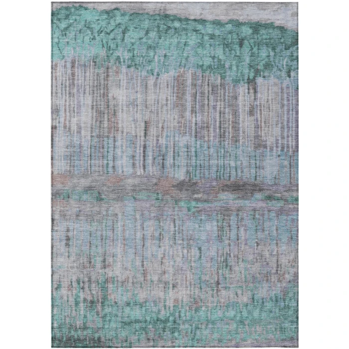 Addison Rugs Chantille Teal ACN2428 5ft. x 7ft.6in. Rect. Rug