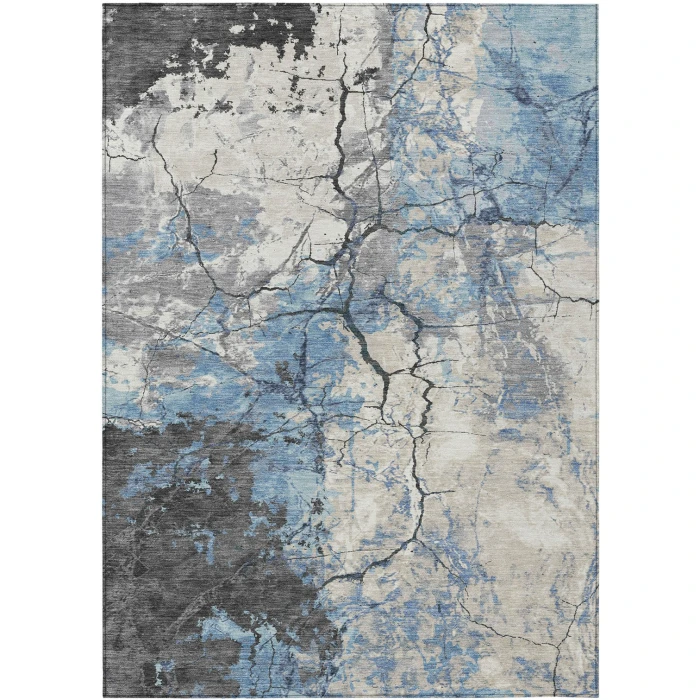 Addison Rugs Chantille Blue ACN2431 5ft. x 7ft.6in. Rect. Rug