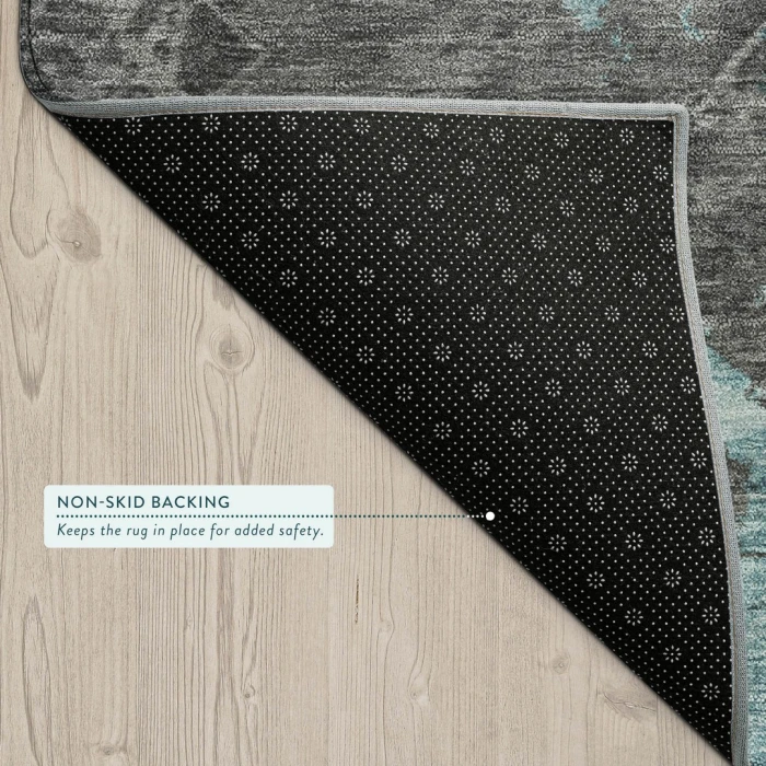 Addison Rugs Chantille Teal ACN2431 5ft. x 7ft.6in. Rect. Rug