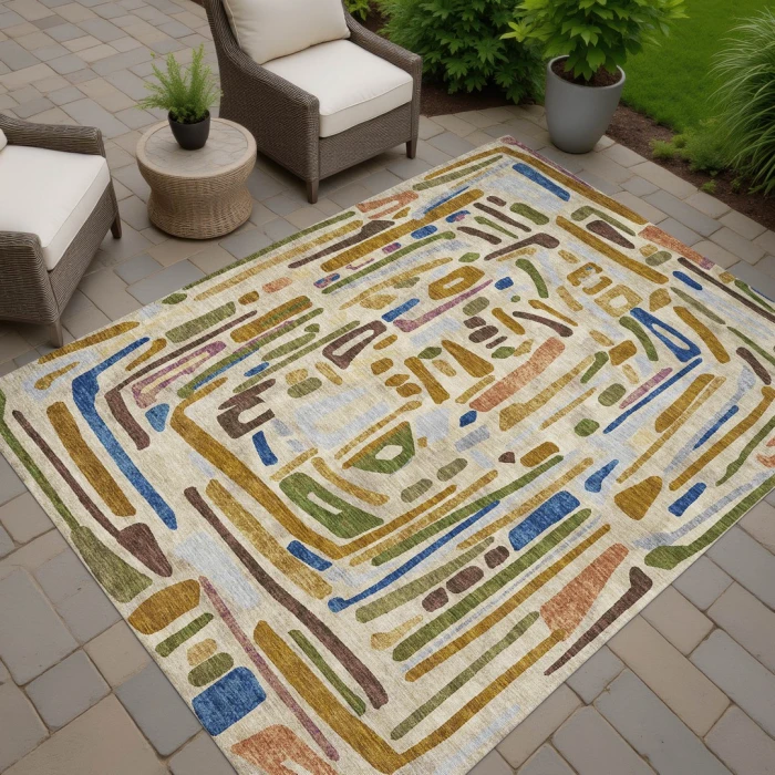 Addison Rugs Chantille Brown ACN2432 8ft. x 10ft. Rect. Rug