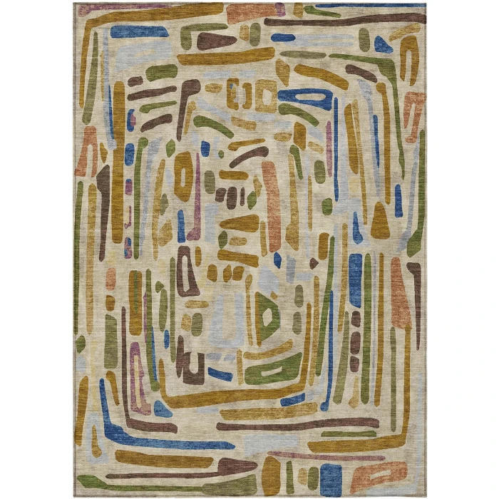 Addison Rugs Chantille Brown ACN2432 8ft. x 10ft. Rect. Rug