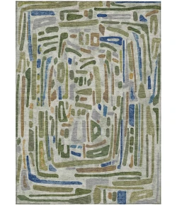 Addison Rugs Chantille Green ACN2432 5ft. x 7ft.6in. Rect. Rug