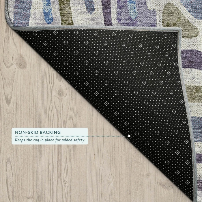 Addison Rugs Chantille Purple ACN2432 8ft. x 10ft. Rect. Rug