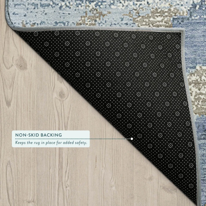 Addison Rugs Chantille Blue ACN2434 9ft. x 12ft. Rect. Rug
