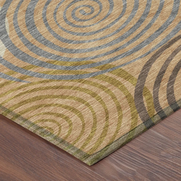 Addison Rugs Chantille Orange ACN2435 9ft. x 12ft. Rect. Rug