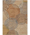 Addison Rugs Chantille Orange ACN2435 9ft. x 12ft. Rect. Rug