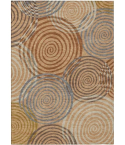 Addison Rugs Chantille Orange ACN2435 5ft. x 7ft.6in. Rect. Rug