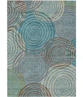 Addison Rugs Chantille Teal ACN2435 8ft. x 10ft. Rect. Rug