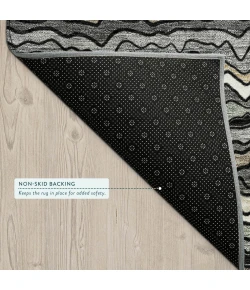 Addison Rugs Chantille Black ACN2436 9ft. x 12ft. Rect. Rug