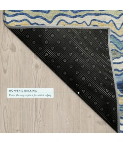 Addison Rugs Chantille Blue ACN2436 9ft. x 12ft. Rect. Rug