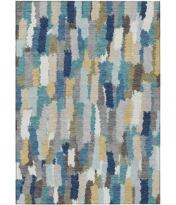 Addison Rugs Chantille Teal ACN2437 5ft. x 7ft.6in. Rect. Rug