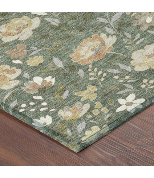 Addison Rugs Chantille Green ACN2438 9ft. x 12ft. Rect. Rug