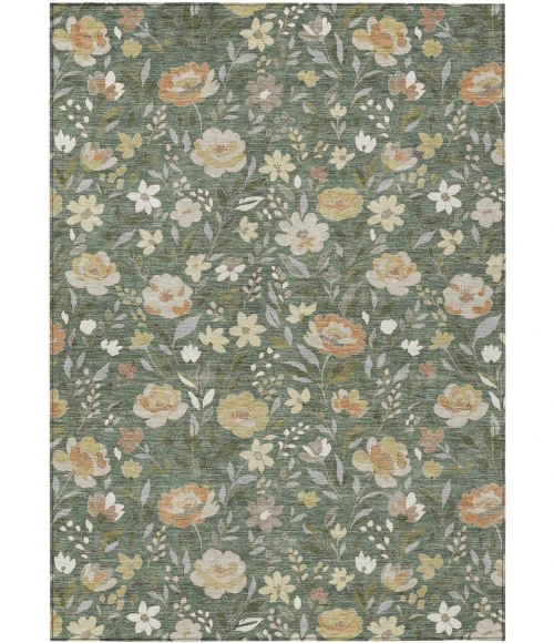 Addison Rugs Chantille Green ACN2438 9ft. x 12ft. Rect. Rug