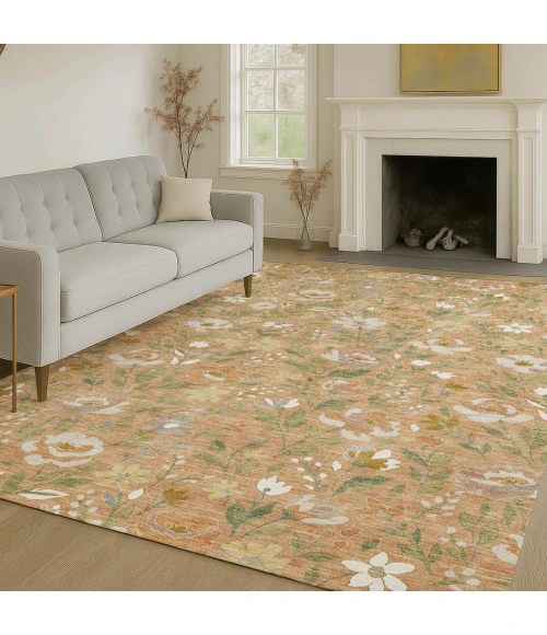 Addison Rugs Chantille Orange ACN2438 8ft. x 10ft. Rect. Rug