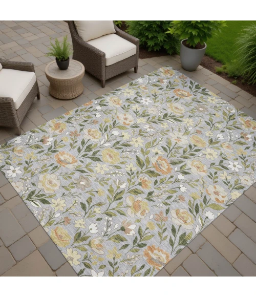 Addison Rugs Chantille Gray ACN2438 8ft. x 10ft. Rect. Rug