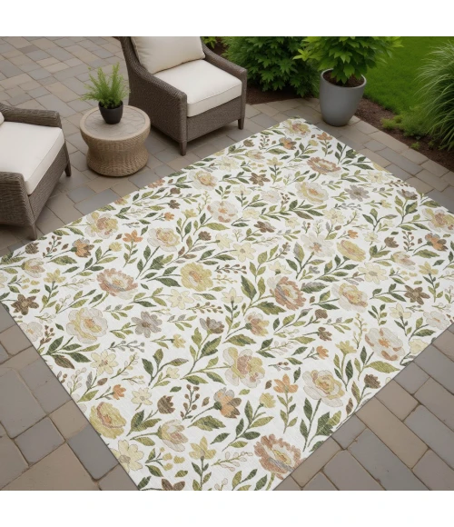Addison Rugs Chantille Ivory ACN2438 9ft. x 12ft. Rect. Rug