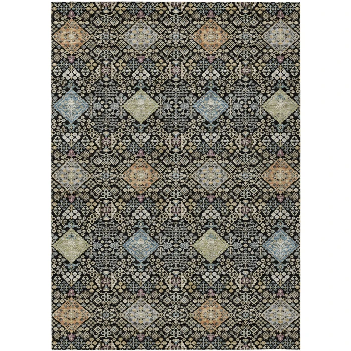 Addison Rugs Chantille Black ACN2440 8ft. x 10ft. Rect. Rug