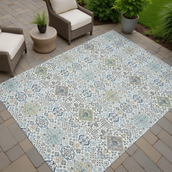 Addison Rugs Chantille Ivory ACN2440 8ft. x 10ft. Rect. Rug