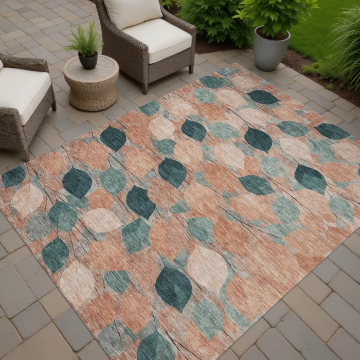 Addison Rugs Chantille Orange ACN2444 5ft. x 7ft.6in. Rect. Rug