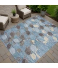 Addison Rugs Chantille Teal ACN2444 8ft. x 10ft. Rect. Rug