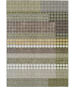 Addison Rugs Chantille Green ACN2445 9ft. x 12ft. Rect. Rug