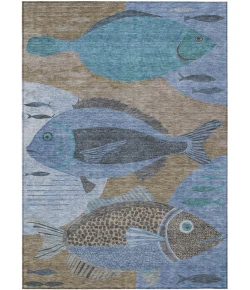 Addison Rugs Chantille Brown ACN2447 5ft. x 7ft.6in. Rect. Rug