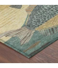 Addison Rugs Chantille Teal ACN2447 9ft. x 12ft. Rect. Rug