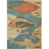 Addison Rugs Chantille Teal ACN2447 5ft. x 7ft.6in. Rect. Rug