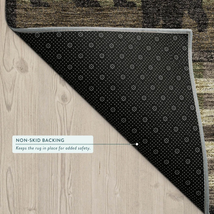 Addison Rugs Chantille Black ACN2448 8ft. x 10ft. Rect. Rug