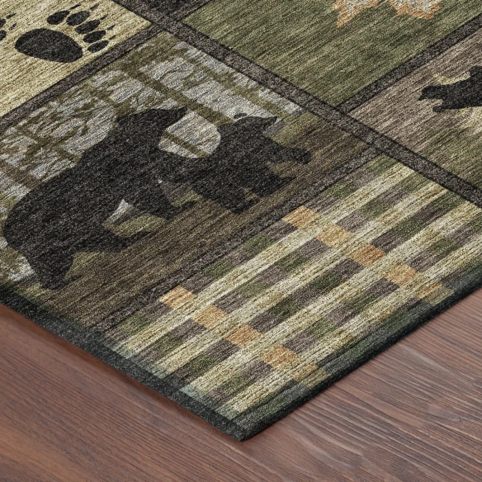 Addison Rugs Chantille Black ACN2448 8ft. x 10ft. Rect. Rug
