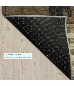 Addison Rugs Chantille Brown ACN2448 9ft. x 12ft. Rect. Rug