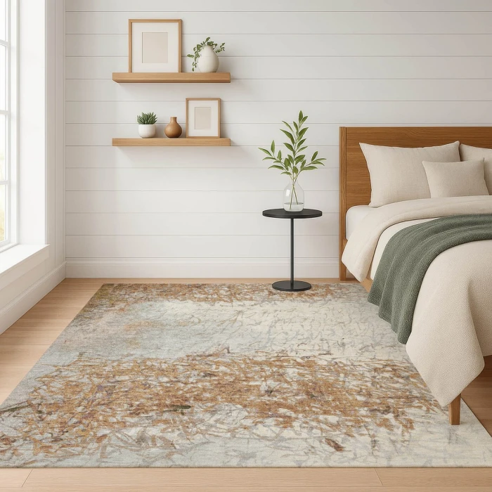 Addison Rugs Chantille Orange ACN2449 5ft. x 7ft.6in. Rect. Rug