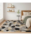 Addison Rugs Chantille Black ACN2450 9ft. x 12ft. Rect. Rug