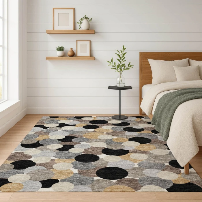 Addison Rugs Chantille Black ACN2450 8ft. x 10ft. Rect. Rug