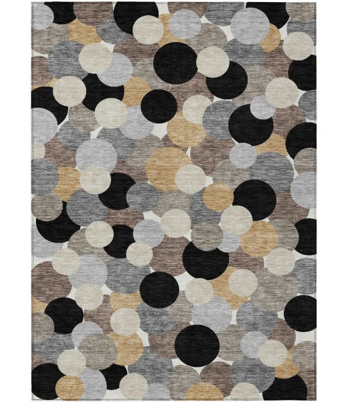 Addison Rugs Chantille Black ACN2450 9ft. x 12ft. Rect. Rug