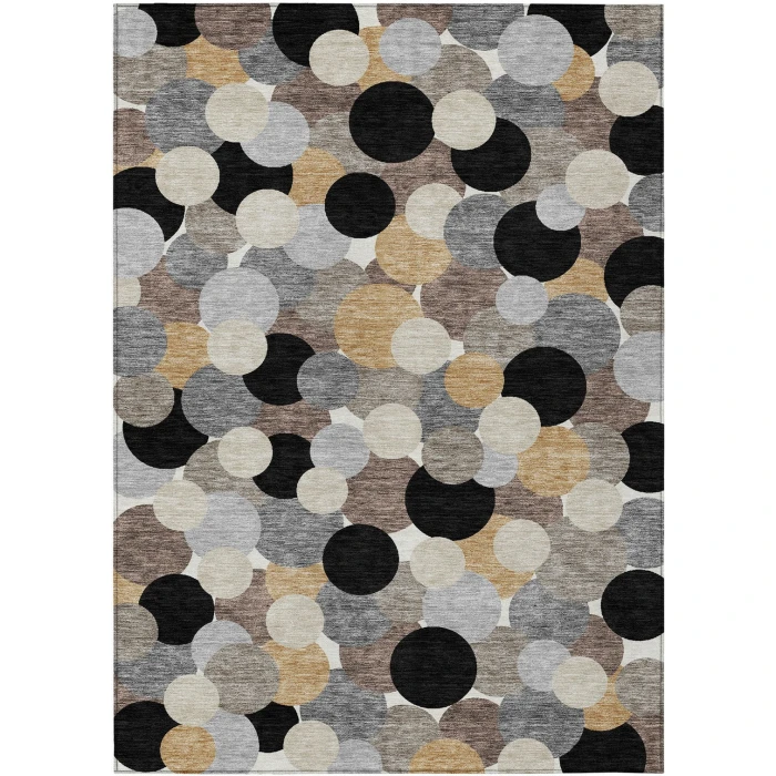 Addison Rugs Chantille Black ACN2450 8ft. x 10ft. Rect. Rug