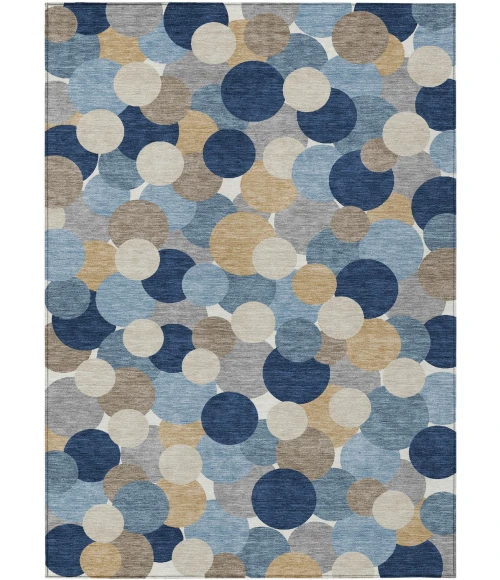 Addison Rugs Chantille Blue ACN2450 5ft. x 7ft.6in. Rect. Rug