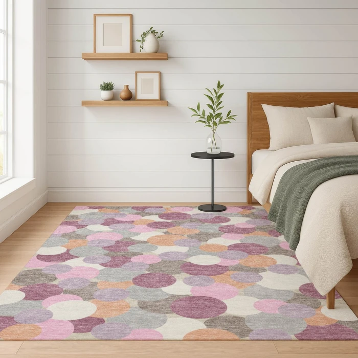Addison Rugs Chantille Pink ACN2450 9ft. x 12ft. Rect. Rug