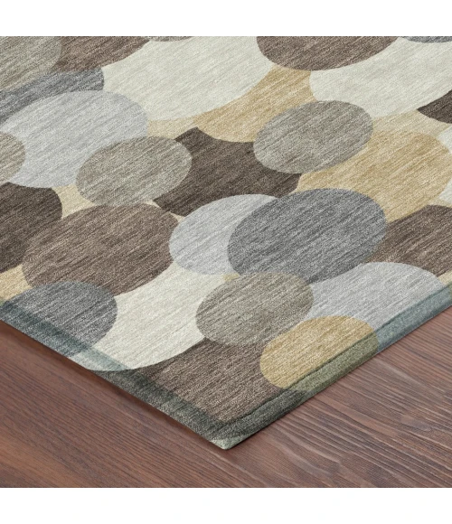 Addison Rugs Chantille Brown ACN2450 9ft. x 12ft. Rect. Rug
