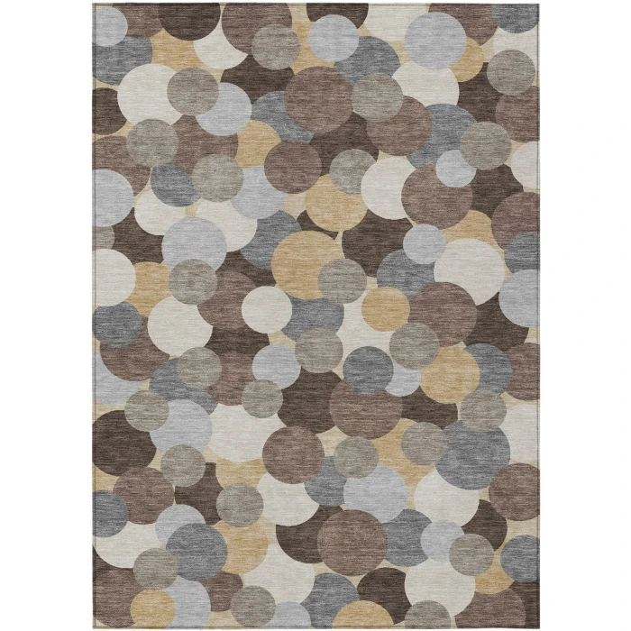 Addison Rugs Chantille Brown ACN2450 9ft. x 12ft. Rect. Rug
