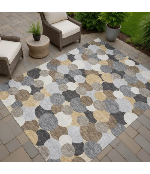 Addison Rugs Chantille Gray ACN2450 9ft. x 12ft. Rect. Rug